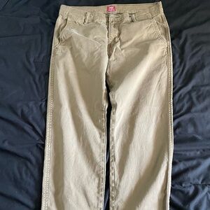 Levi's XX chinos pants men's 31x30 tan standard taper stretch red tag casual